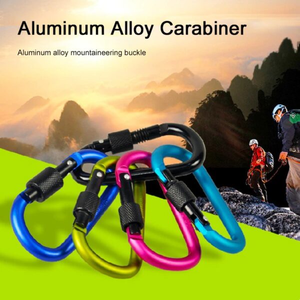 Aluminum D-ring lock key - Image 3