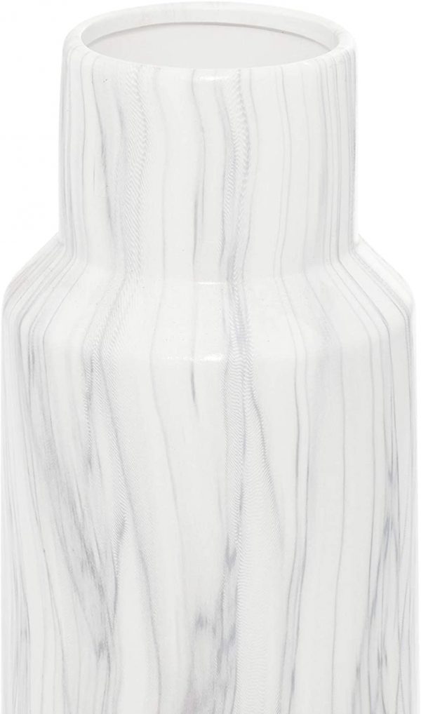 White Marble Vase - Image 2