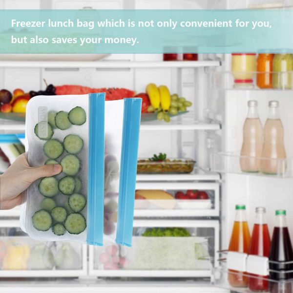 Silicone Reusable Food Bag - Image 4