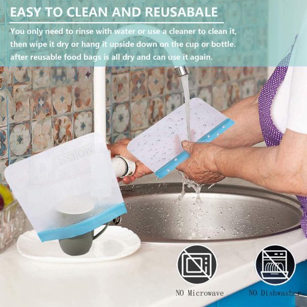 Silicone Reusable Food Bag - Image 3