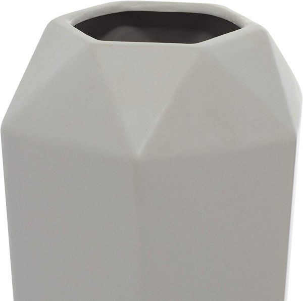 Diamond-Shaped Ceramic Vase - Image 2