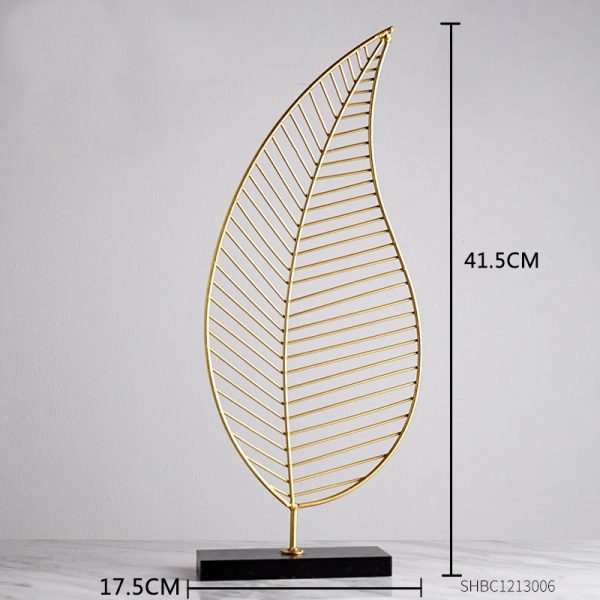 Creative Gift Iron Leaves - Image 4
