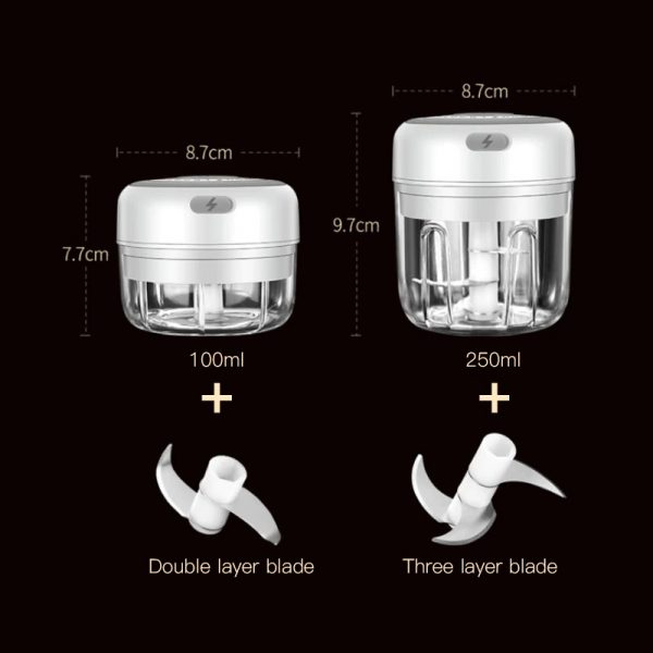Electric Mini Garlic Crusher - Image 2