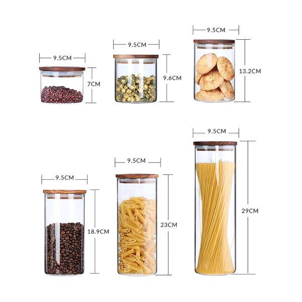 Glass Storage Jars - Image 3