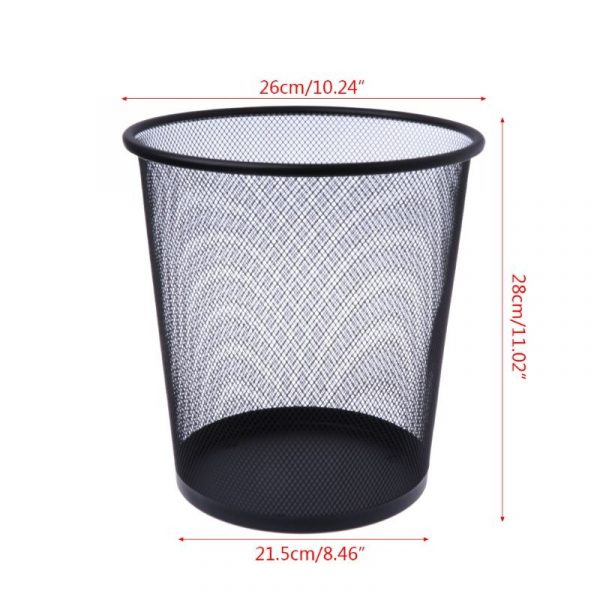 Metal Mesh Wastebasket - Image 2