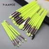 20pcs Fluorescent Makeup Brush - Image 3